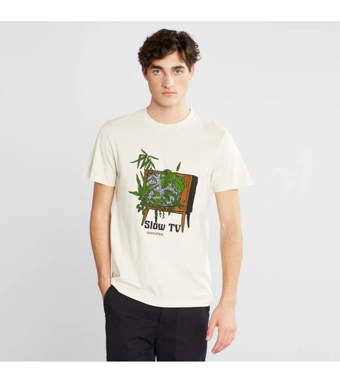 Heren T-shirt Stockholm Slow TV Haverwit from UP TO DO GOOD