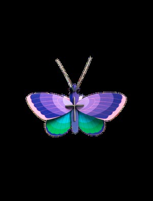 Studio ROOF Blue Copper Butterfly from UP TO DO GOOD