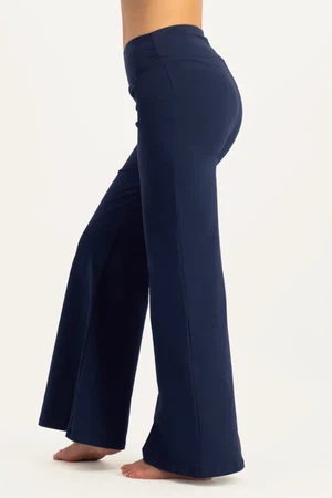 Maeve Wide Yoga Pants – Midnight from Urban Goddess