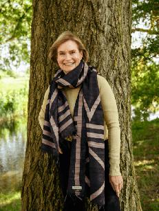 Tussar Silk Scarf Chloe via Urban Medley