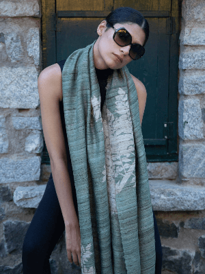 Tussar Silk Scarf Kira from Urban Medley