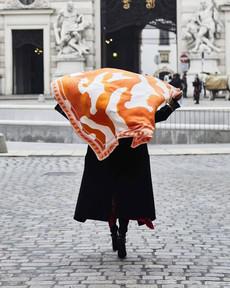 Hypatia Oversized Silk Scarf from Urbankissed