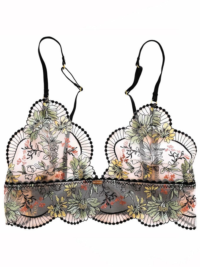Ghana - Lace Longline Bralette from Urbankissed