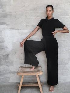 Gael Lounge Pant in Black from Urbankissed