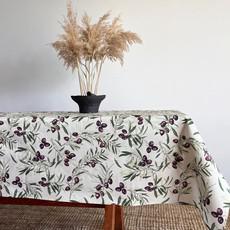 Floral Tablecloth Recycled Plastic - Mediterranean from Urbankissed