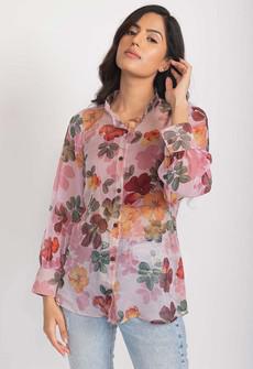 Floral Chiffon Shirt from Urbankissed