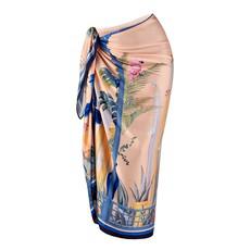 Silk Sarong Skirt - Tropical Paradise via Urbankissed