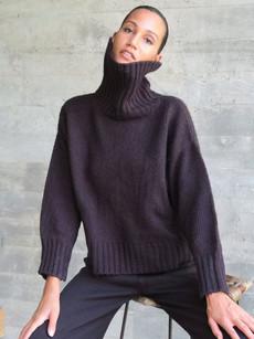 Berner Neck Sweater in Black via Urbankissed