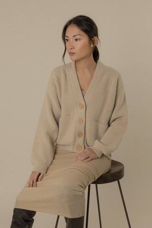 Alpaca-wool Blend Cardigan from Urbankissed
