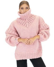 Turtle Rolled Neck Sweater - Pink from Urbankissed