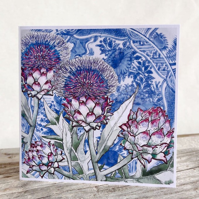Artichoke Greeting Cards from Urbankissed