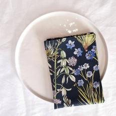 Floral Cloth Napkins (Set of 2) - Blue Fynbos via Urbankissed
