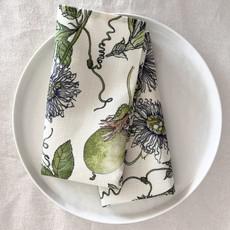 Floral Cloth Napkins (Set of 2) - Passionfruit from Urbankissed