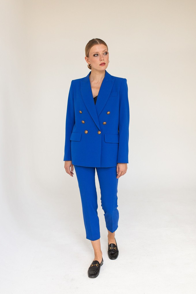 Double-Breasted Jacket Sapphire from Urbankissed