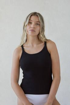 The Rachel - 90s Tank Black via Urbankissed