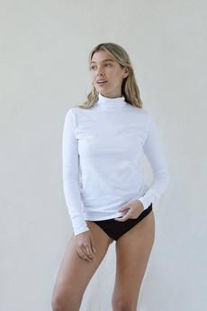 The Margaret | Turtleneck - White from Urbankissed