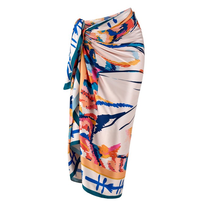Silk Sarong Skirt - Colores from Urbankissed