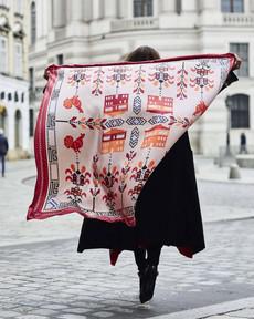 Circe Oversized Silk Scarf from Urbankissed