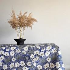 Cosmos On Delft Tablecloth from Urbankissed