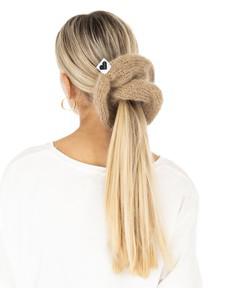 XL Mohair Scrunchie - Mocha from Urbankissed