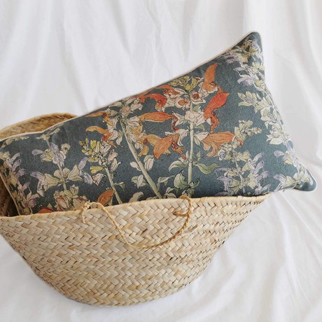 Salvia Hemp Scatter Cushion Cover from Urbankissed