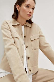 The Organic Cotton Overshirt - Sand from Urbankissed