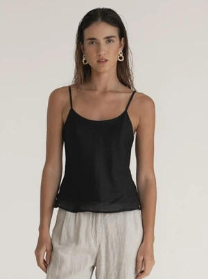 Frangipani Top in Black from Urbankissed