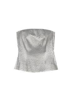 Metallic corset top via Vanilia