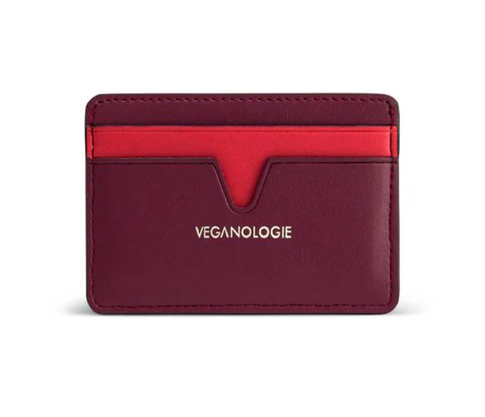Cider Apple Leather Cardholder from Veganologie