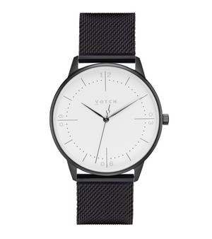 Black & Black Watch | Aalto Mesh from Votch