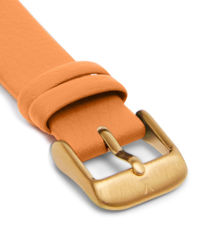 Gold & Burnt Orange Watch | Petite from Votch