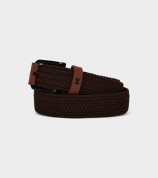 Seb Braided Belt in Brown with FREE Ray Keyring via Votch