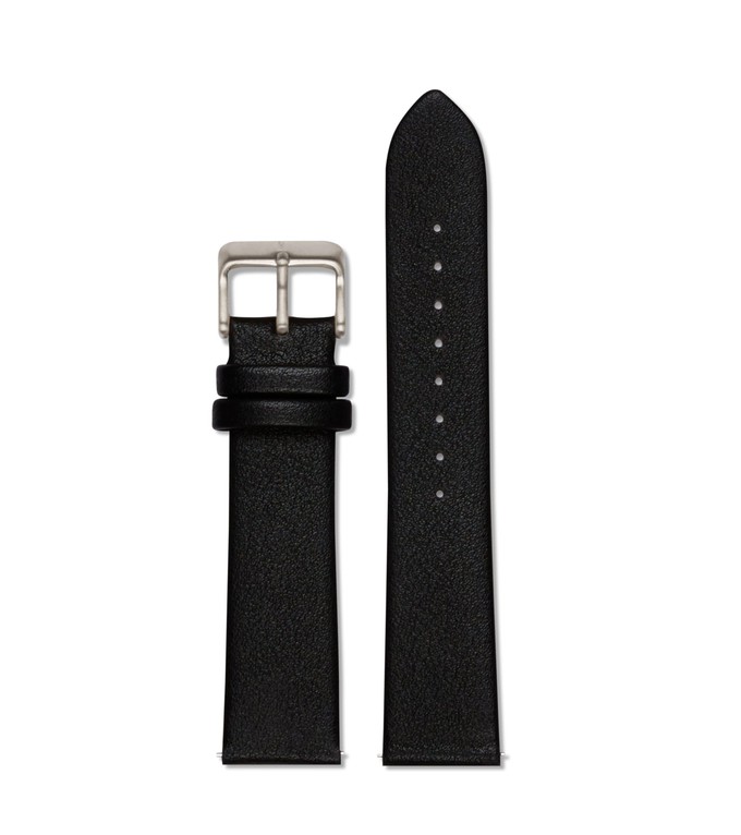 Black with brushed silver buckle | 20mm from Votch