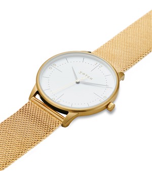 Gold & Gold Watch | Aalto Mesh from Votch
