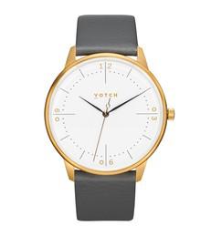 Gold & Slate Grey Watch | Aalto via Votch