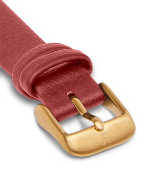 Gold & Ruby Red Watch | Petite from Votch