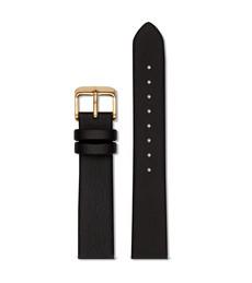 Black with brushed gold buckle | 18mm via Votch