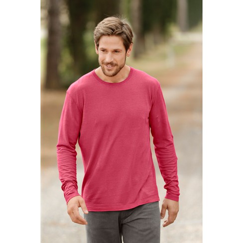 Shirt van hennep/bio-katoen, dennen from Waschbär