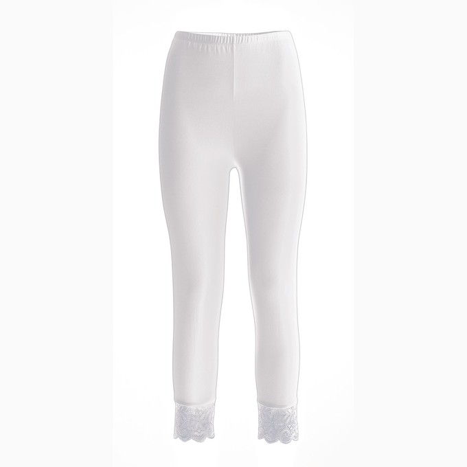 3/4 Leggins, kokos from Waschbär