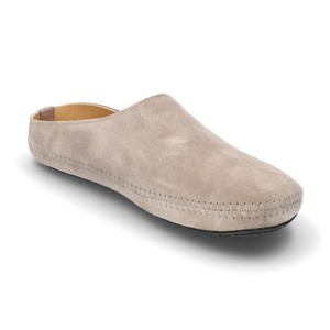 Pantoffel aus Leder, stein from Waschbär