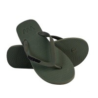 Natural Rubber Flip Flop – Khaki from Waves Flip Flops