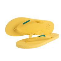 Natural Rubber Flip Flop – Yellow via Waves Flip Flops