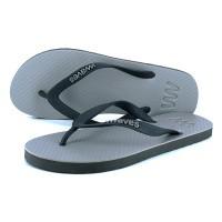 100% Natural Rubber Flip Flop – Grey Two-Tone from Waves Flip Flops