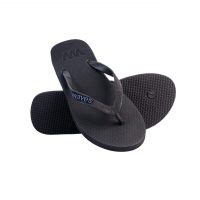 Natural Rubber Flip Flop – Black from Waves Flip Flops