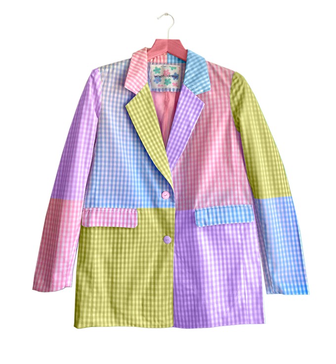 Mette Blazer Patchwork from Weven Design