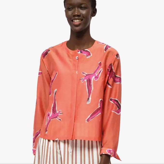 Blouse Pelican | Lanius | Oranje from WhatTheF