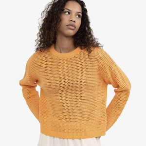 Crochet Sweater Maren | Soft Rebels | Oranje from WhatTheF