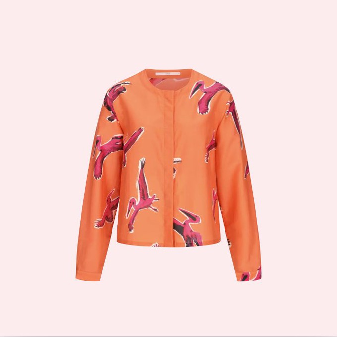 Blouse Pelican | Lanius | Oranje from WhatTheF