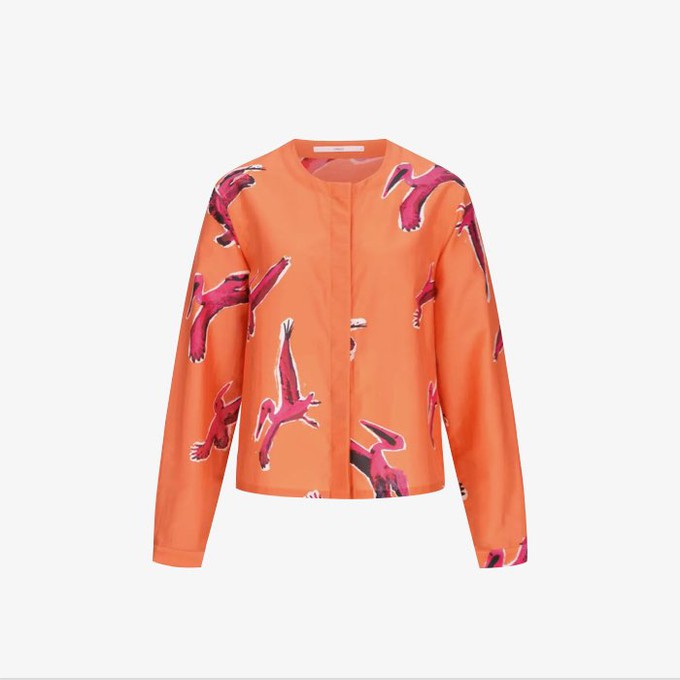 Blouse Pelican | Lanius | Oranje from WhatTheF