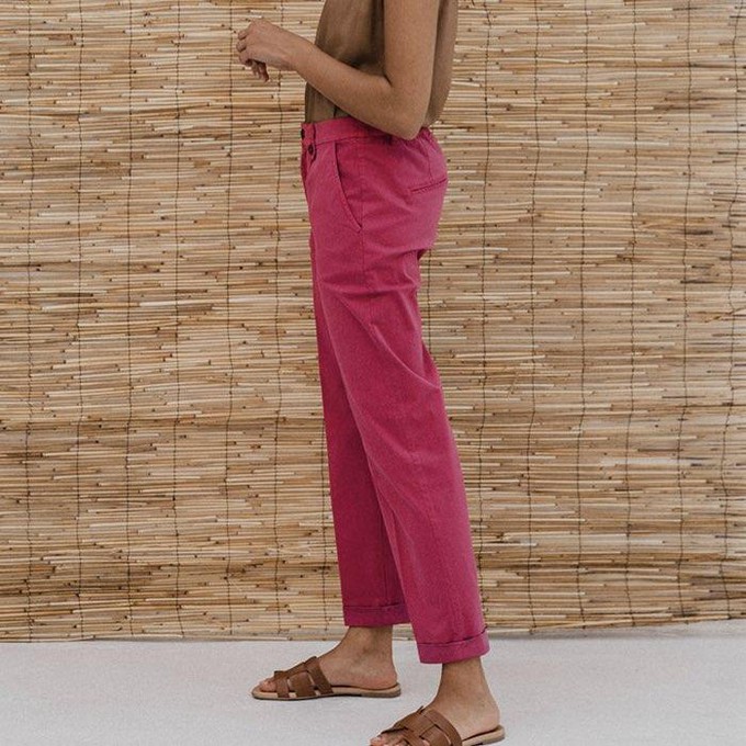 Broek Gauri | JLabel | Fuchsia from WhatTheF